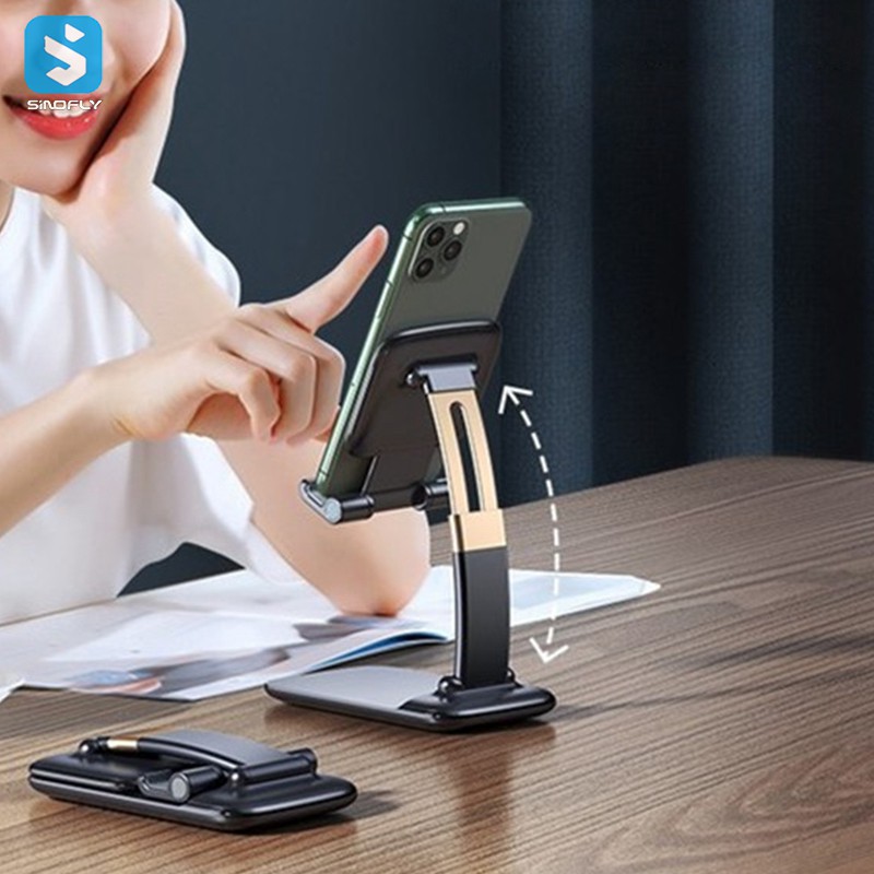 metal desk phone holder stand